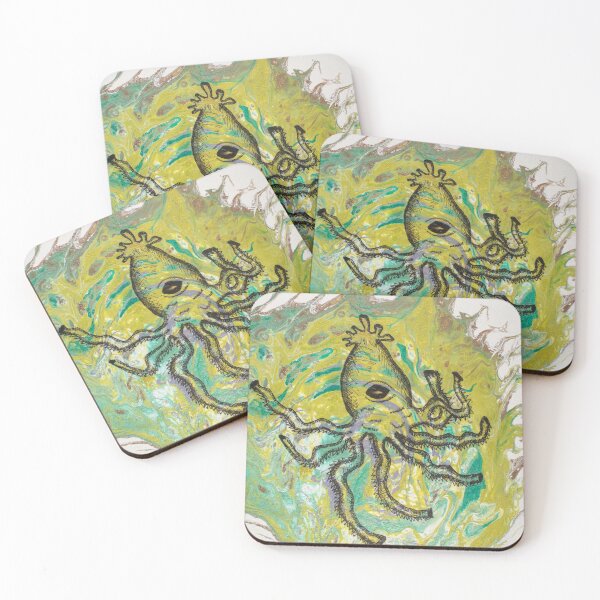 Who's your Kraken? Coasters (Set of 4)