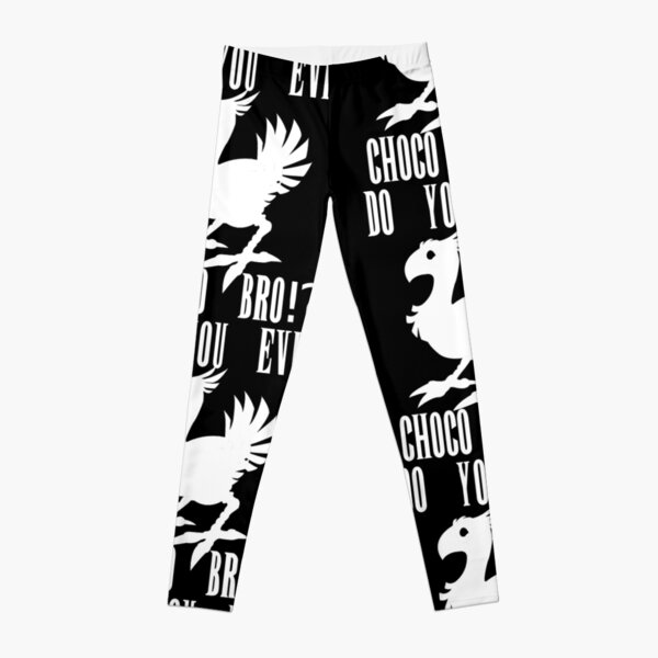 Choco Bro!? White Version Leggings