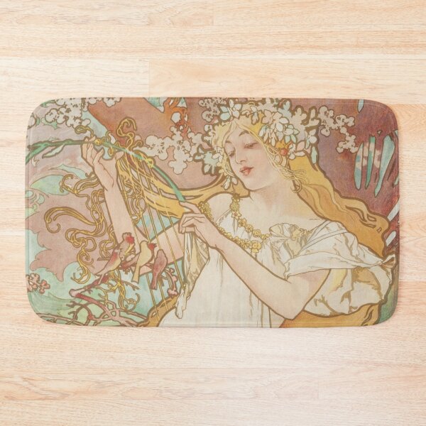 Item preview, Spring, Mucha 1896 designed and sold by immortalpeaches.