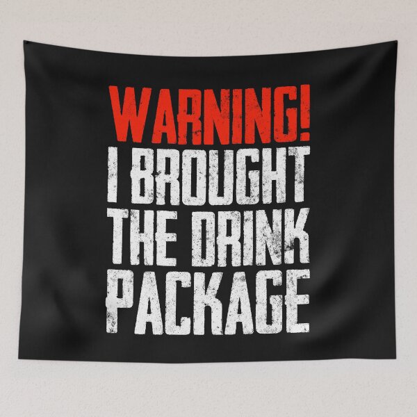 Item preview, Warning I Bought The Drink Package Tee Funny Cruise designed and sold by findgreatshirts.