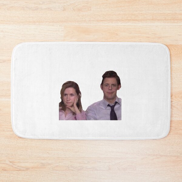 Item preview, Jim Shrute and Angela Beesley cursed Meme designed and sold by Retrop0lis.