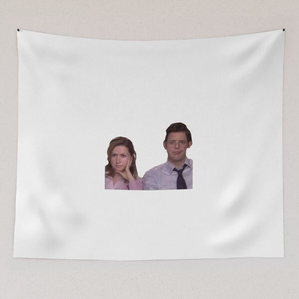 Item preview, Jim Shrute and Angela Beesley cursed Meme designed and sold by Retrop0lis.