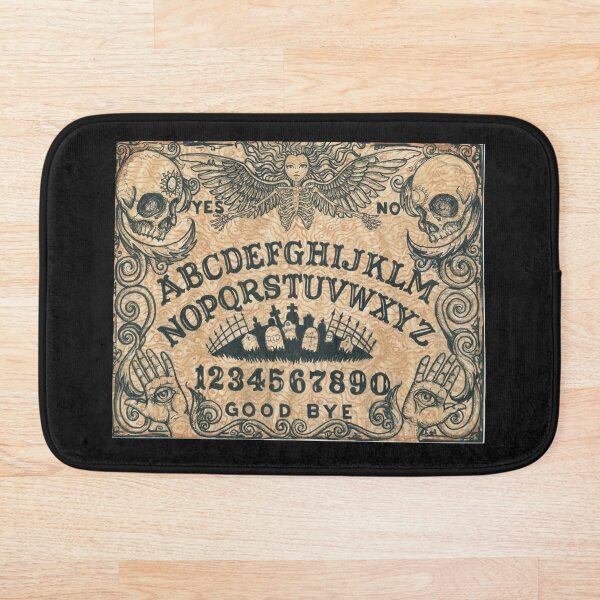 Angel of Death Witch Board Bath Mat