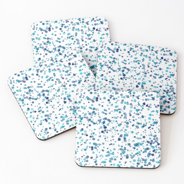 Item preview, Blue and White Winter Dots designed and sold by MixinMadness.