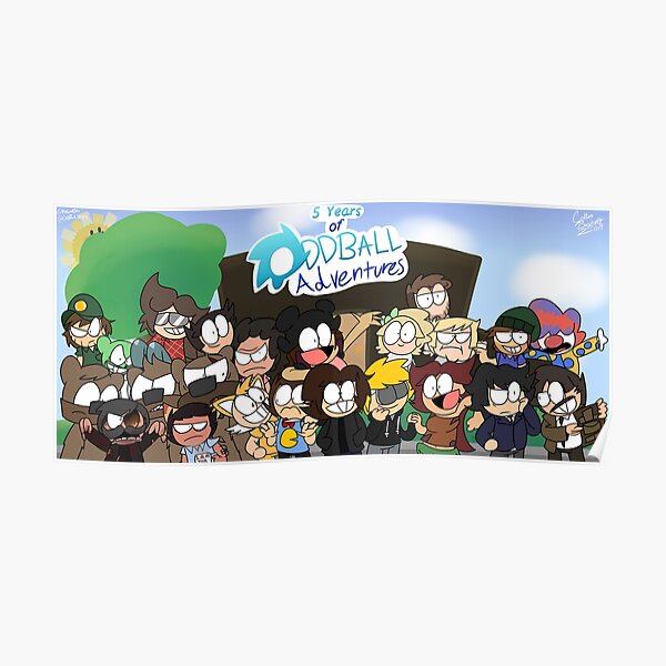 5 Years of OddBall Adventures Poster