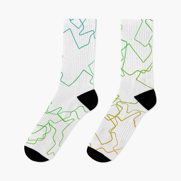 Item preview, Blue Green Broken Line designed and sold by MixinMadness.
