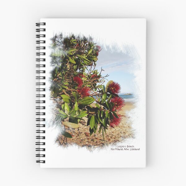 Item preview, Pohutukawa at Coopers Beach NZ designed and sold by FantailDA.