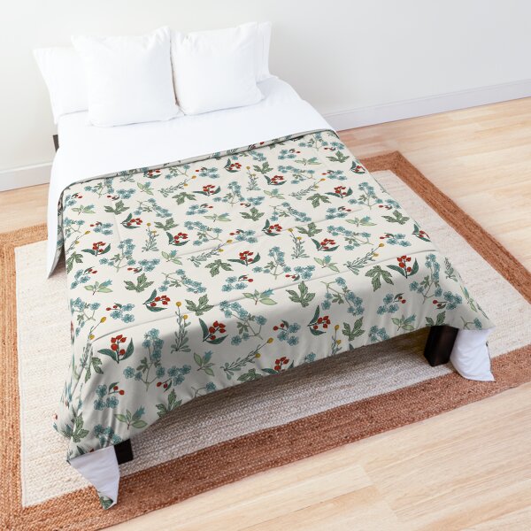 Chintz Wildflower Meadow Pleasant Floral Delights Bouquet Comforter