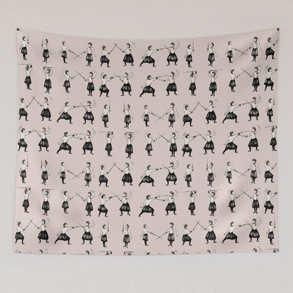 Item preview, Edwardian Women's Fencing Dual designed and sold by Huge Potato.