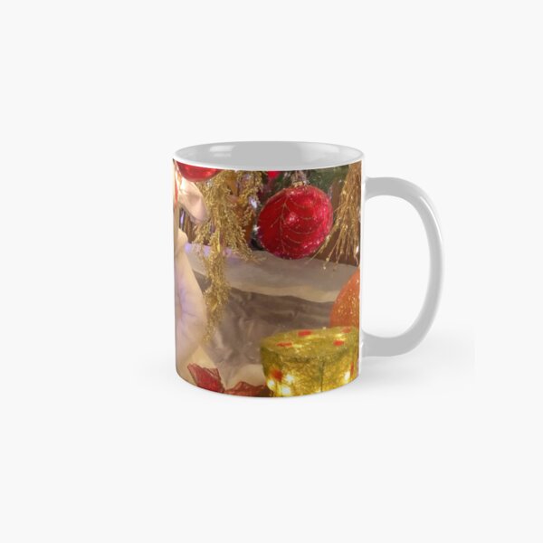 Cute Christmas Mouse Couple Classic Mug