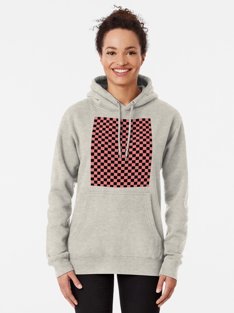 checkerboard hoodie