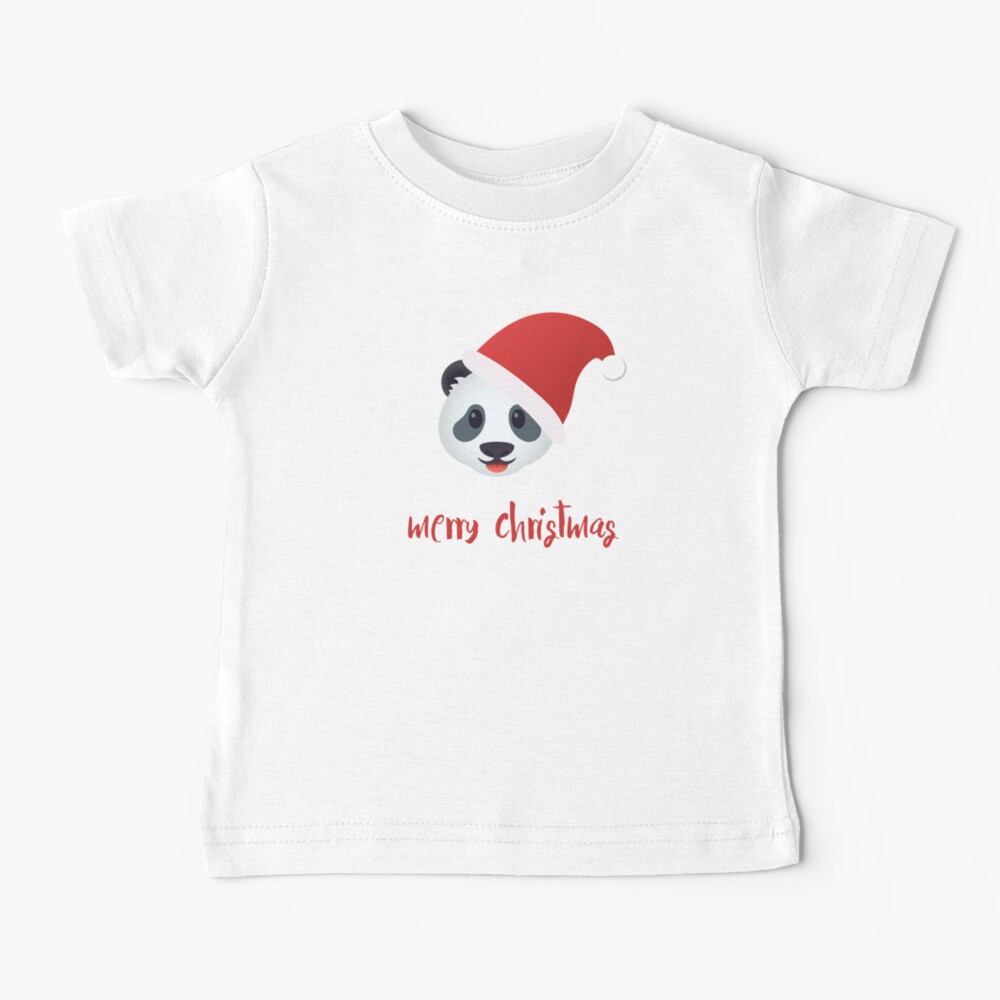 Have a panda merry christmas Baby T-Shirt