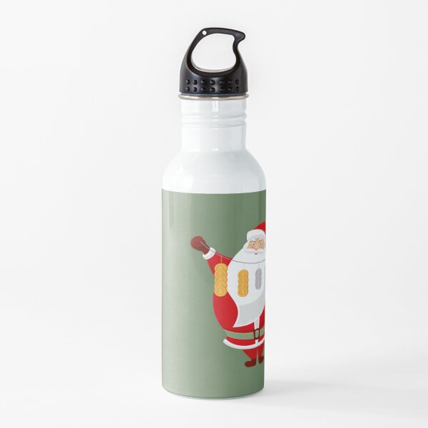 Lucky Santa Claus Water Bottle