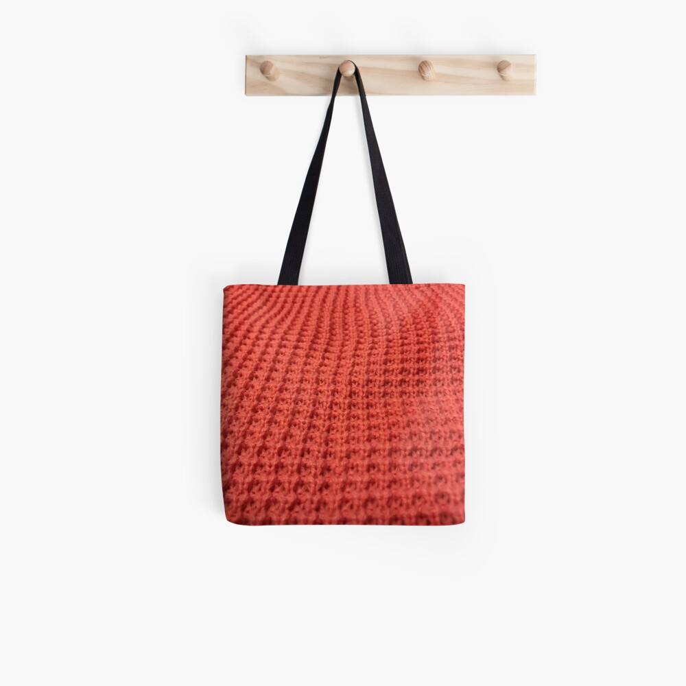 Orange yarn Tote Bag