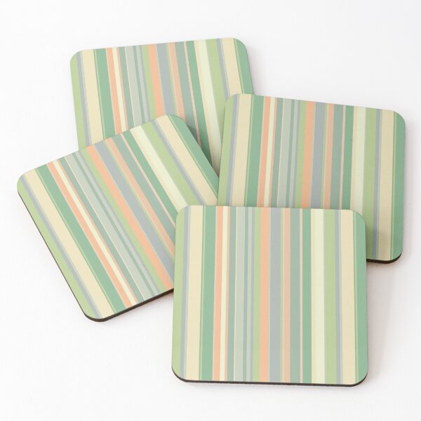 Item preview, Pistachio stripes designed and sold by GreenNote.