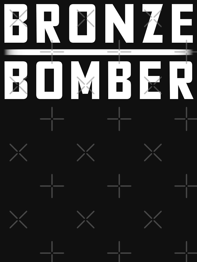 "The Bronze Bomber Boxing" Tshirt by teadesigner Redbubble