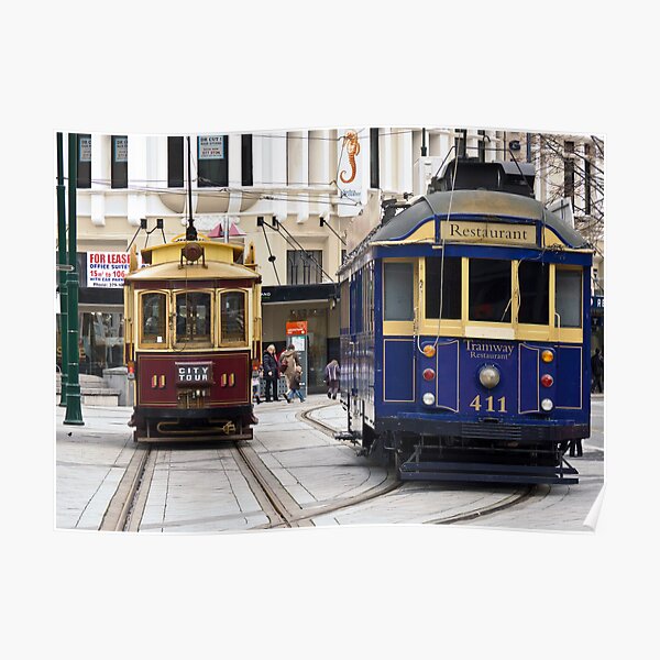 Christchurch Trams Poster