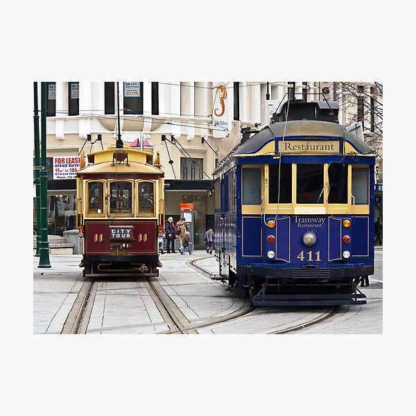 Christchurch Trams Photographic Print