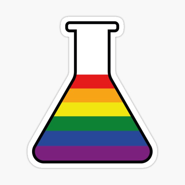 Item preview, Gay Pride Beaker designed and sold by Siarne.