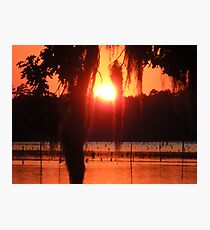 Louisiana Sunset #1 Photographic Print