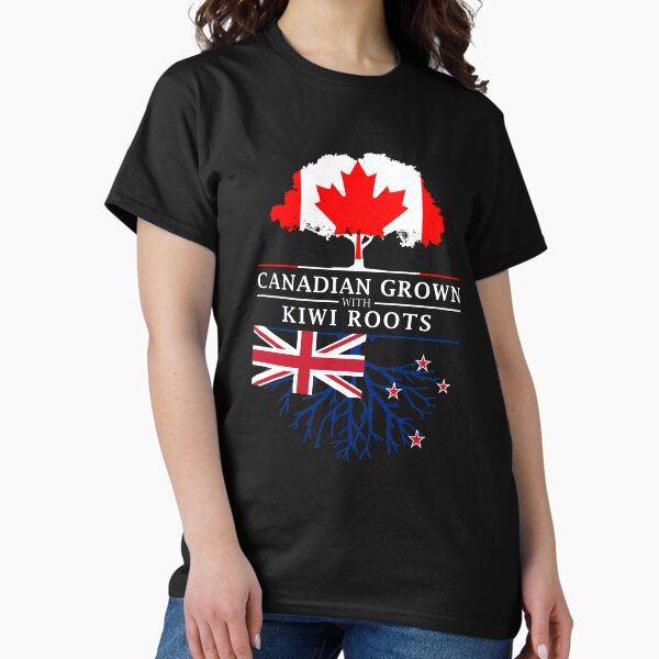 Item preview, Canadian Grown with Kiwi Roots   New Zealand Design designed and sold by ockshirts.