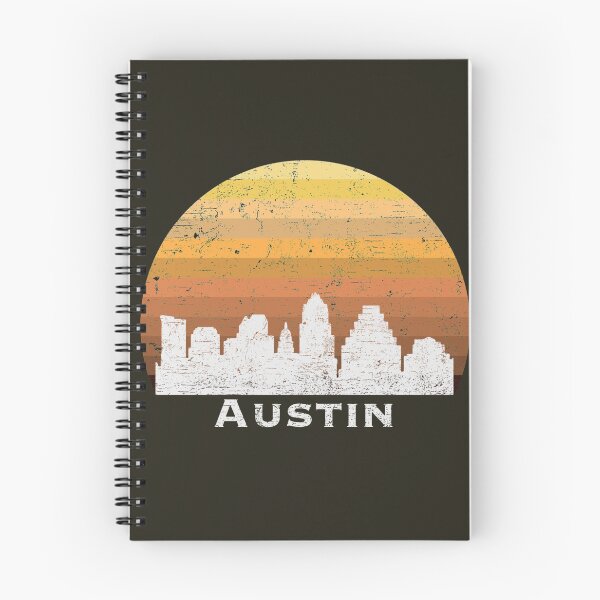 Item preview, Austin Skyline (distressed white) designed and sold by Dan Brady.