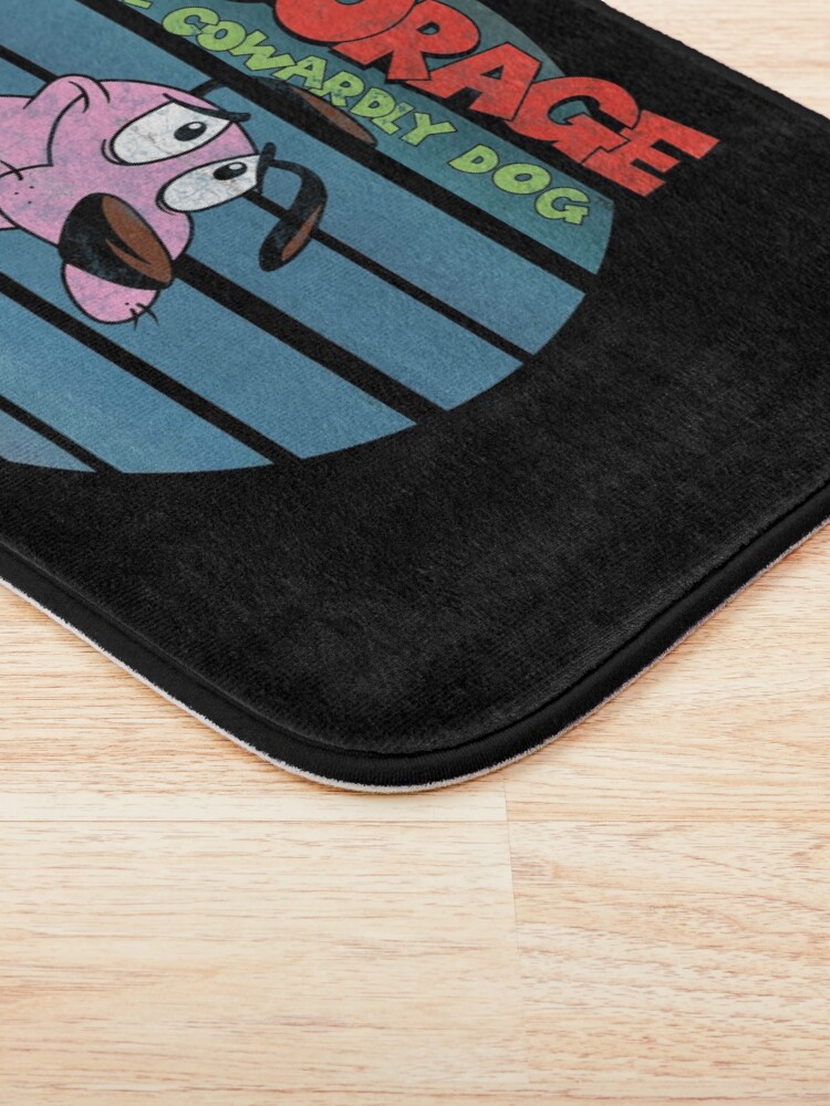 Alternate view of Courage the Cowardly Dog Bath Mat