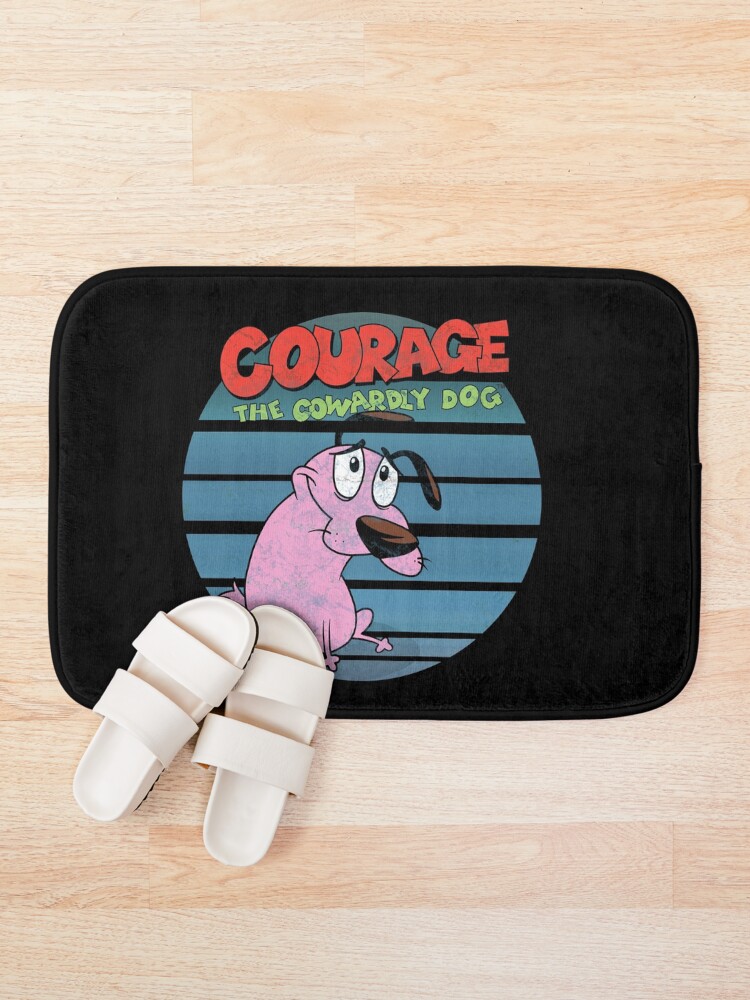 Alternate view of Courage the Cowardly Dog Bath Mat