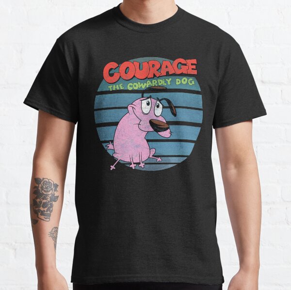 Coraje el perro cobarde Camiseta clásica