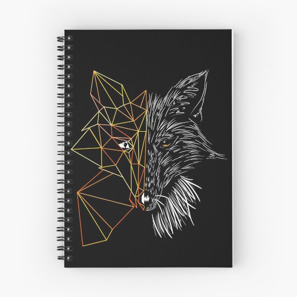 Item preview, Geometric Fox, black  designed and sold by Krystal  Thomas.