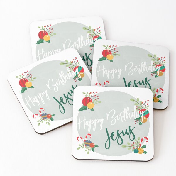 Item preview, Happy Birthday Jesus designed and sold by makeupaura.
