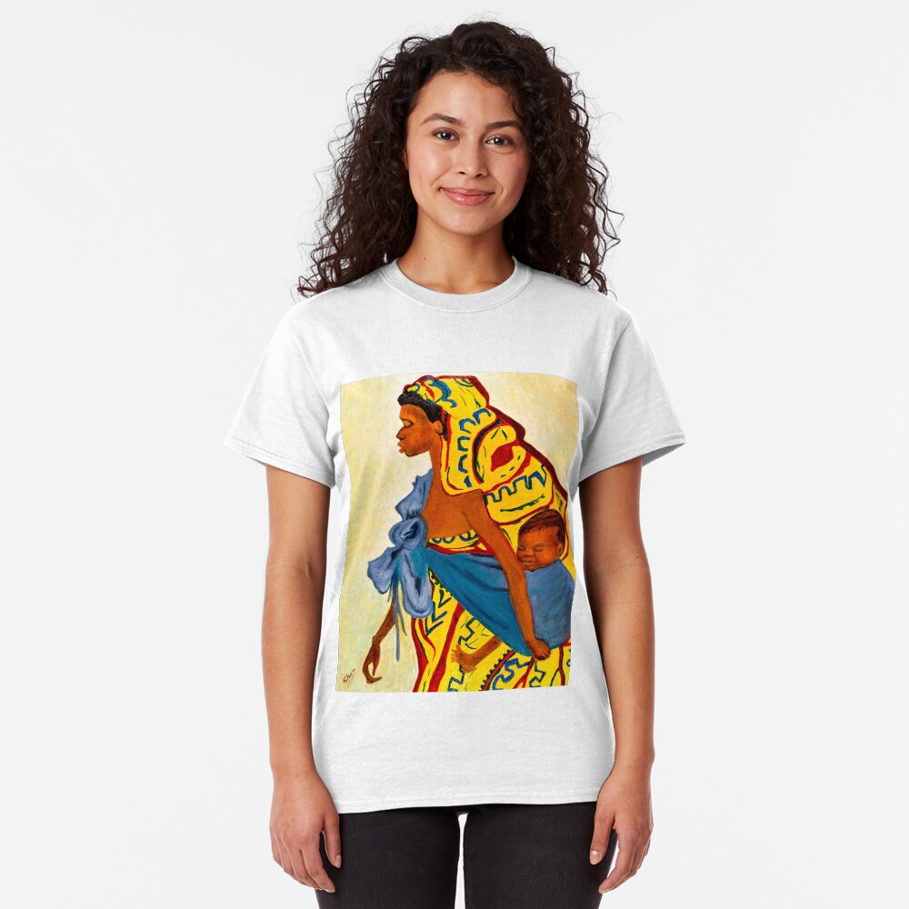 Mama Toto African Mother and Child Classic T-Shirt