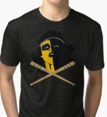 Baseball Furies Skull & Crossbones Tri-blend T-Shirt