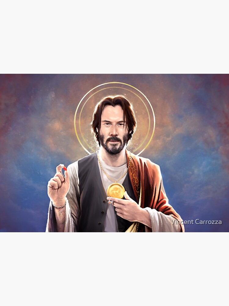 Keanu Reeves - Saint Keanu of Reeves by 6amCrisis