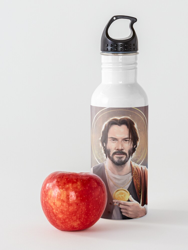 Alternate view of Keanu Reeves - Saint Keanu of Reeves Water Bottle