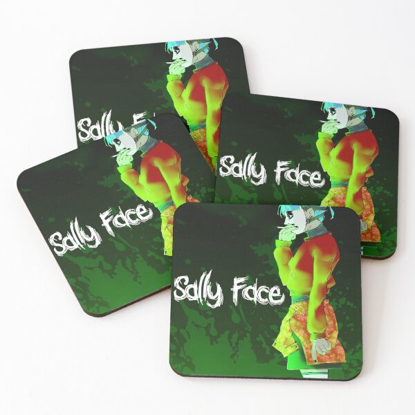 Item preview, Sally Face- Green Glow designed and sold by TooMuchPaint.