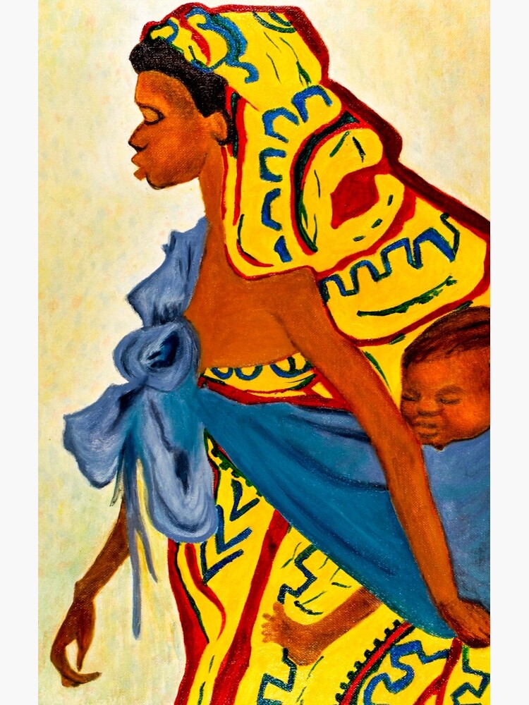 Mama Toto African Mother and Child by shernasser