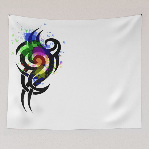 Item preview, splatter tribal designed and sold by attracdionz.