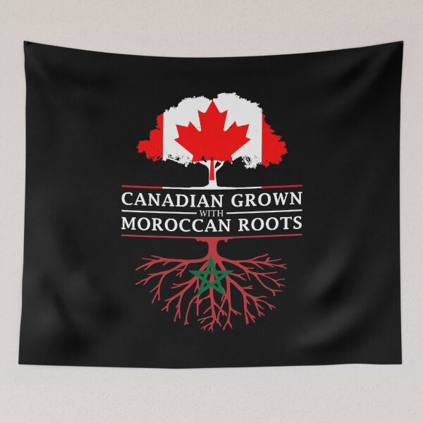 Item preview, Canadian Grown with Moroccan Roots   Morocco Design designed and sold by ockshirts.