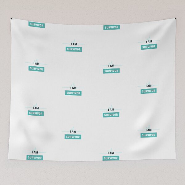Item preview, I am Survivor! designed and sold by TextyQuotes.