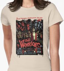 The Warriors Poster Women's Fitted T-Shirt