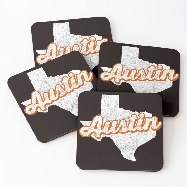 Item preview, Austin Texas (distressed white) designed and sold by Dan Brady.