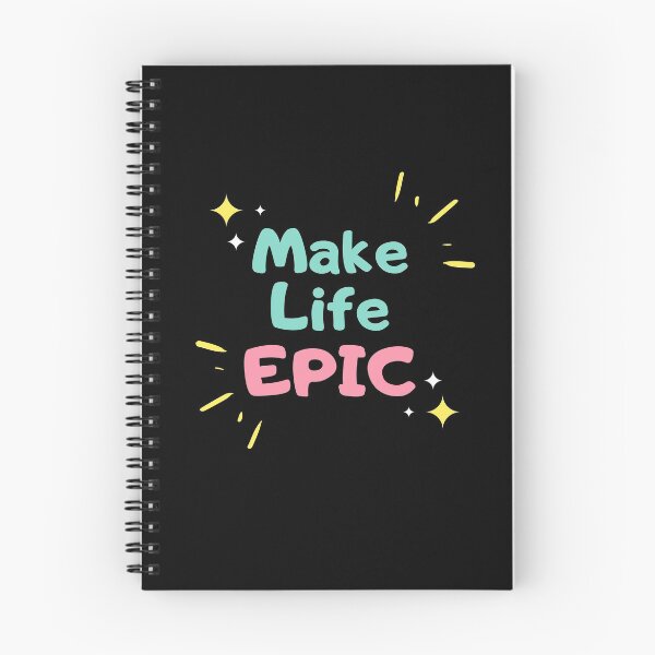 Item preview, Make Life epic! designed and sold by TextyQuotes.