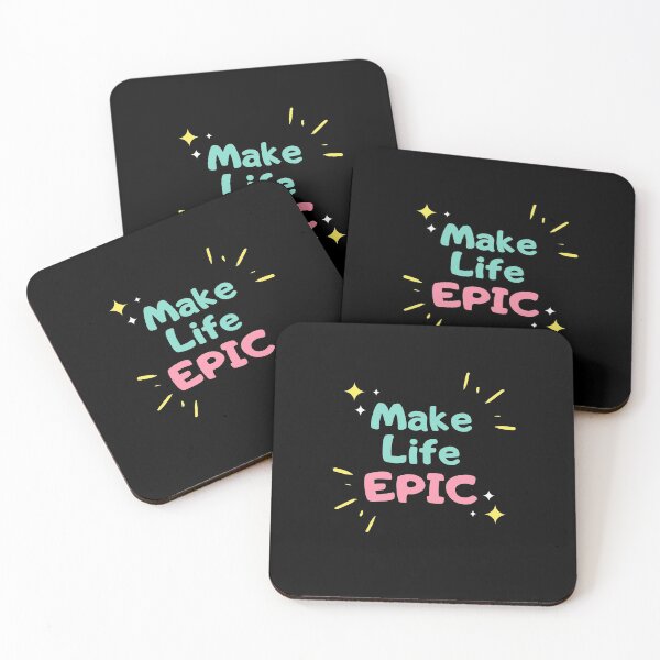 Item preview, Make Life epic! designed and sold by TextyQuotes.