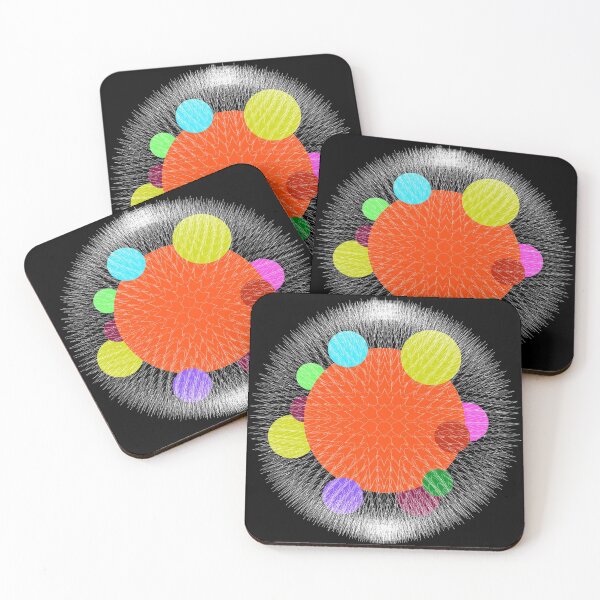 Item preview, Colorful Abstract Sphere Circle designed and sold by RamiBeans.