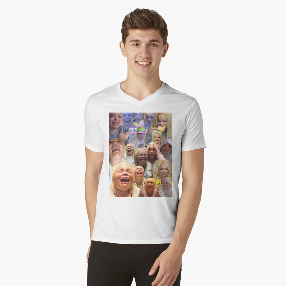 Item preview, V-Neck T-Shirt designed and sold by memekween.