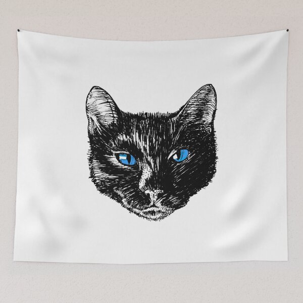 Item preview, Head black cat. designed and sold by LiliyaSavelieva.