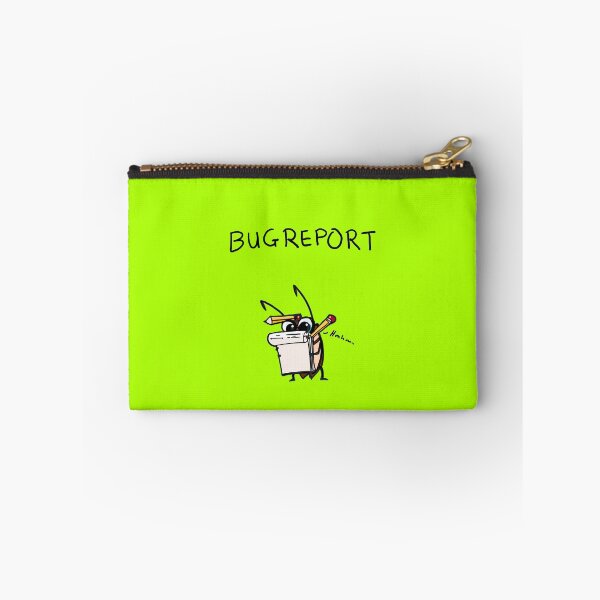 Item preview, coder shirt bug report designed and sold by avogel.