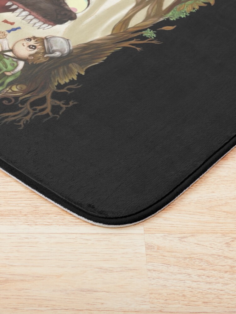 Alternate view of You have beautiful eyes - over the garden wall Bath Mat