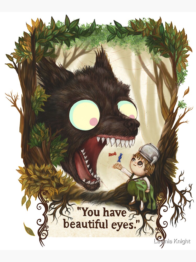 You have beautiful eyes - over the garden wall by LaviniaKnight